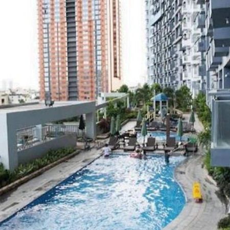 شقة Great View With Balcony In Araneta Center مانيلا المظهر الخارجي الصورة