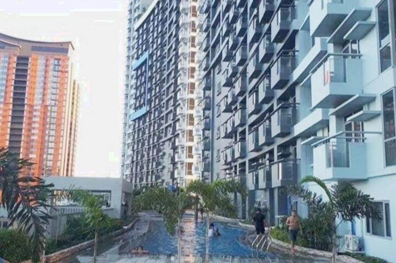 شقة Great View With Balcony In Araneta Center مانيلا المظهر الخارجي الصورة