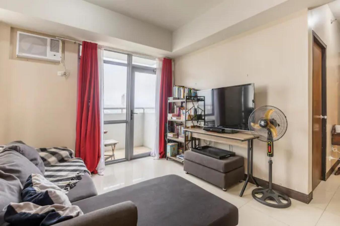 شقة Great View With Balcony In Araneta Center مانيلا المظهر الخارجي الصورة