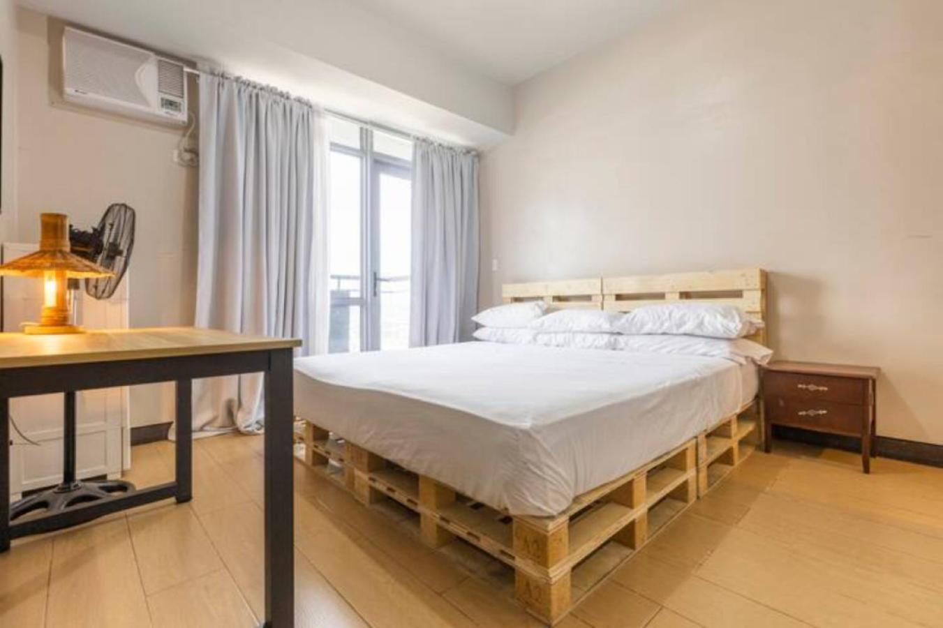 شقة Great View With Balcony In Araneta Center مانيلا المظهر الخارجي الصورة